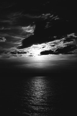 Siyah ve beyaz su dokusu, su arkaplanı