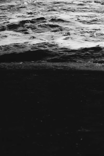 Black and white water texture, water background