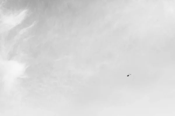 Ασπρόμαυρο Τοπίο Φωτογραφία Του Ουρανού — Φωτογραφία Αρχείου