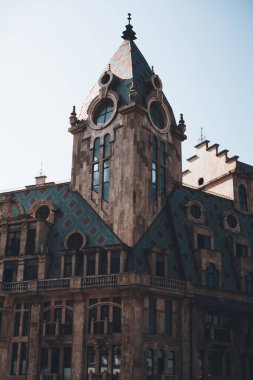 Kentsel mimari, şehir manzarası, arka plan ve doku