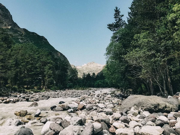 Rocky Dağları Manzarası Arka Plan Doku Doğa Arka Planı — Stok fotoğraf