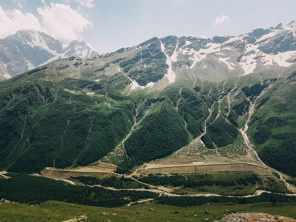 ロッキー山脈の風景 背景と質感 自然背景 — ストック写真