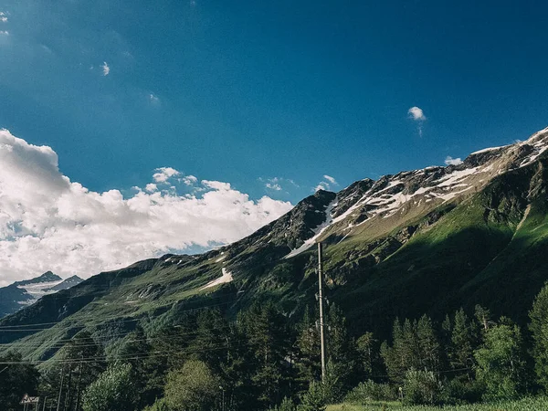 ロッキー山脈の風景 背景と質感 自然背景 — ストック写真