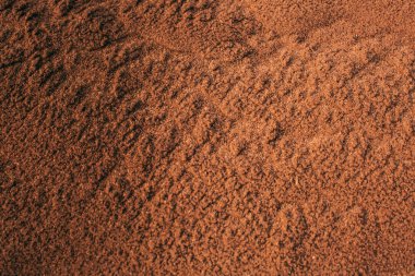 Renk manzarası, kum örneği, toprak dokusu, doğanın arka planı.