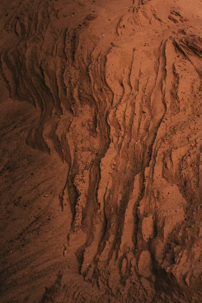 Colore Paesaggio Campione Sabbia Texture Della Terra Sfondo Della Natura — Foto Stock