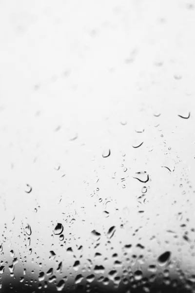 Gotas Lluvia Vidrio Ventana Condensación Ventana Fondo Natural — Foto de Stock