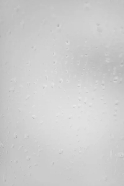 Raindrops Window Glass Condensation Window Natural Background — Stock Photo, Image