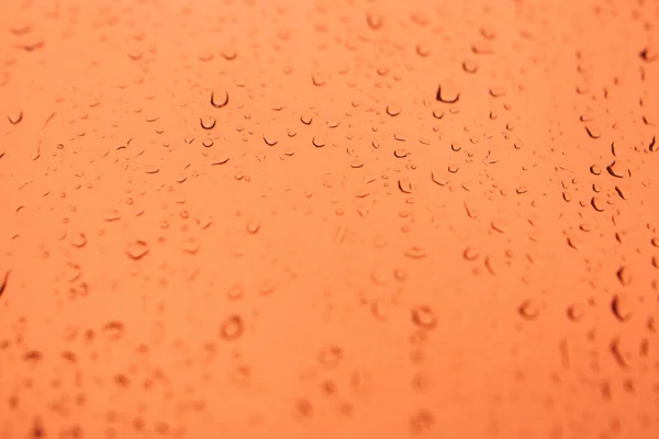 Raindrops Window Glass Condensation Window Natural Background Color Texture Abstract — Stock Photo, Image