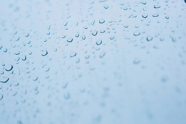 Gotas Lluvia Vidrio Ventana Condensación Ventana Fondo Natural Textura Color —  Fotos de Stock