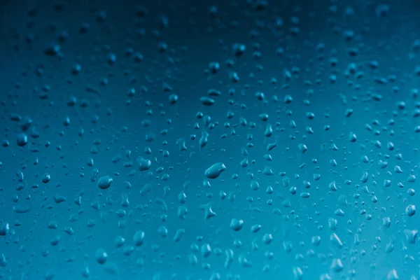 Raindrops Window Glass Condensation Window Natural Background Color Texture Abstract — Stock Photo, Image