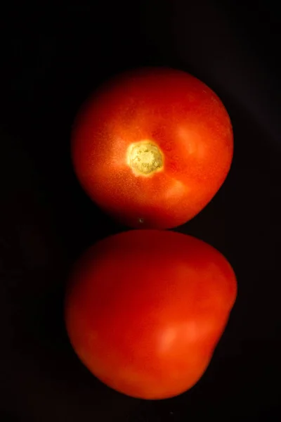 Tomates Rouges Tomates Fraîches Fond — Photo