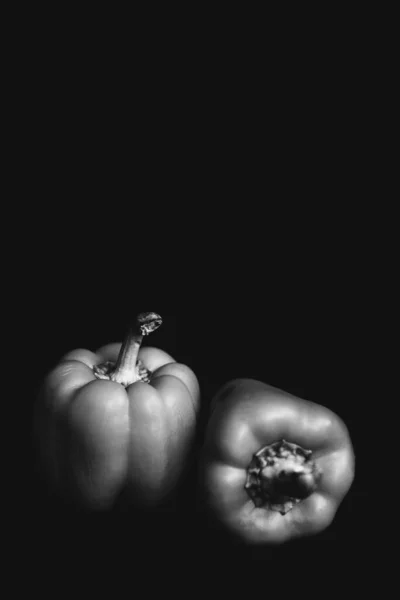 Legumes Fundo Escuro — Fotografia de Stock