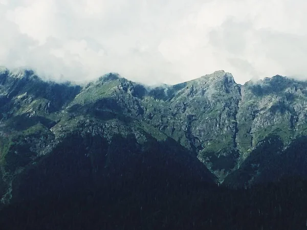 Βραχώδη Βουνά Τοπίο Φόντο Και Υφή Φόντο Της Φύσης — Φωτογραφία Αρχείου
