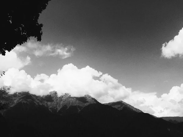 Скалистые Горы Пейзаж Фон Текстура Природный Фон — стоковое фото