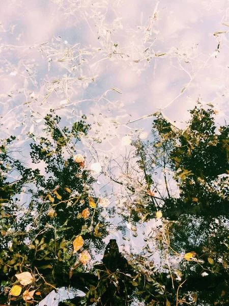 水の質感 色の風景 水の背景 自然背景 — ストック写真
