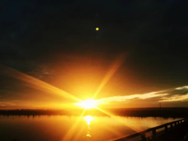 自然の背景 色の風景 夕焼け空 質感の背景 — ストック写真