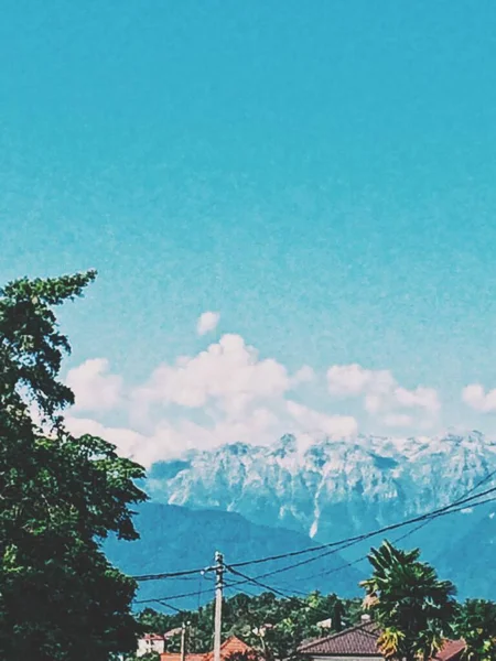 Naturliga Bakgrunder Färg Landskap Solnedgång Himmel Konsistens Bakgrund — Stockfoto