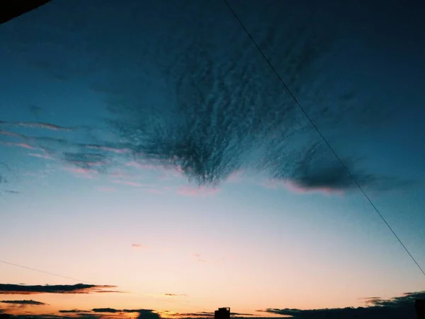 自然の背景 色の風景 夕焼け空 質感の背景 — ストック写真