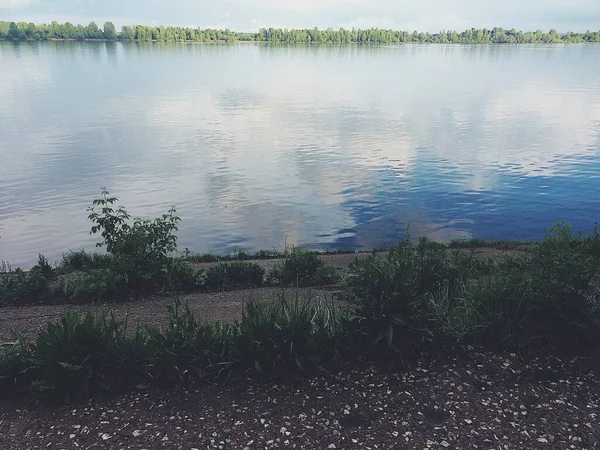 Природний Фон Кольоровий Пейзаж Небо Заходу Сонця Текстурний Фон — стокове фото