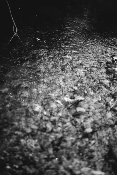 Fekete Fehér Víz Textúra Víz Háttér Természetes Hátterek — Stock Fotó