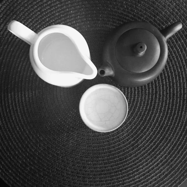 Chá Chinês Cerimônia Chá Chá Macro — Fotografia de Stock