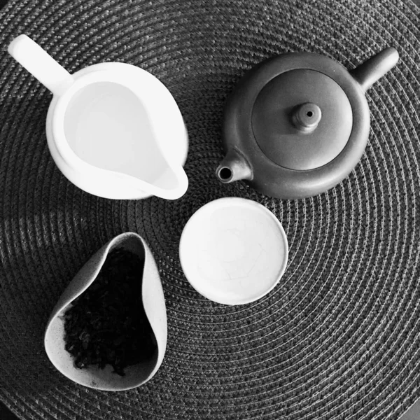 Çin Çayı Çay Töreni Makro Çay — Stok fotoğraf