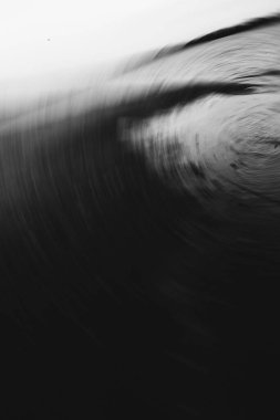 Arkaplan ve doku, soyut ve desen. Uzun pozlu siyah beyaz kompozit resim.