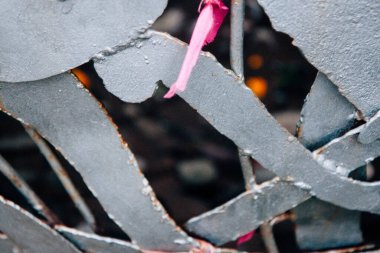 Şehrin soyut mimarisi, renk arkaplanı ve dokusu 