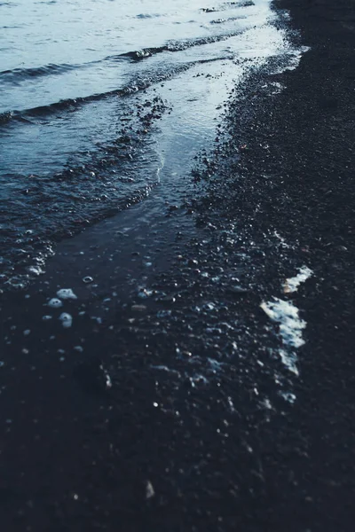 Landschaft Farbfoto Des Wassers Echte Wellen Gezeiten — Stockfoto