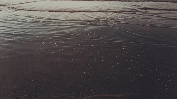 Landscape Color Photo Water Real Waves Sea Tide — Stock Photo, Image