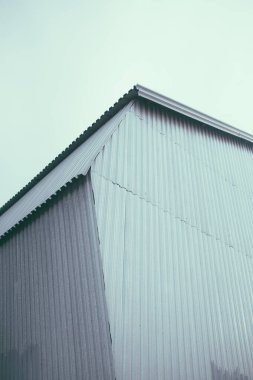 Şehir geometrisi, modern mimari, soyut ve ilham verici mimari tasarım. Sanatsal resim ve bakış açısı