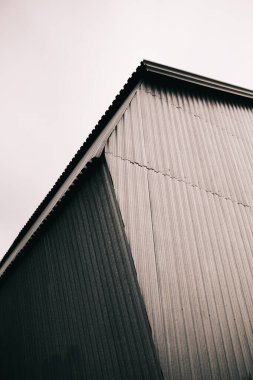 Şehir geometrisi, modern mimari, soyut ve ilham verici mimari tasarım. Sanatsal resim ve bakış açısı