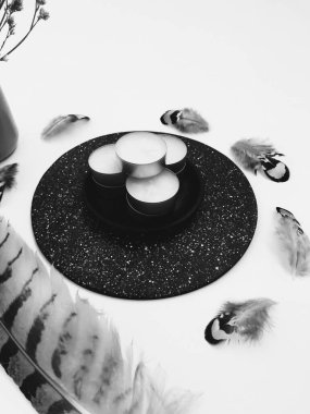 Kumaş dokusu arkaplanı, metin düzeni