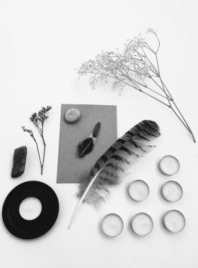 Kumaş dokusu arkaplanı, metin düzeni