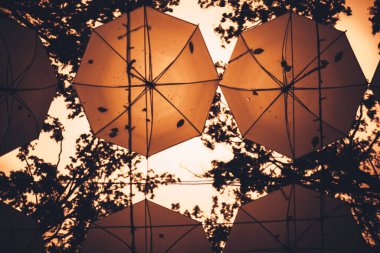 Kentsel mimari, şehir manzarası, arka plan ve doku