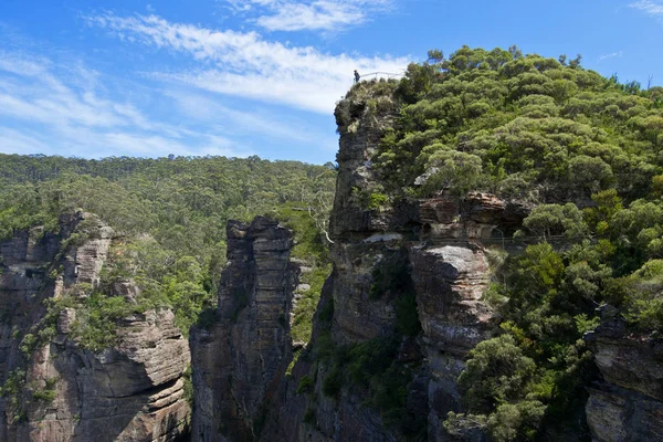 Pulpit Rock Lookout Blue Mountains Australia — Stock Photo, Image