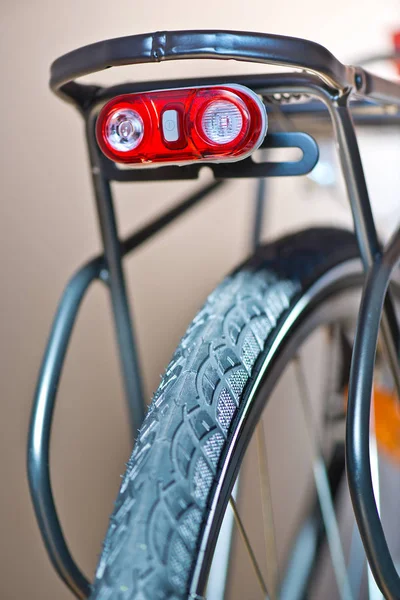 Dettaglio Della Bicicletta Preso Sotto Luce Dello Studio — Foto Stock