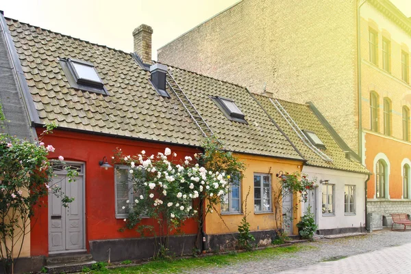 Small houses in Malmo — Stock Photo, Image