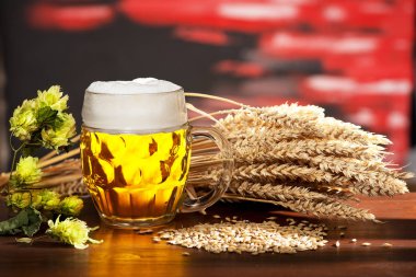 Bira ve arpa bir bardak hala hayat