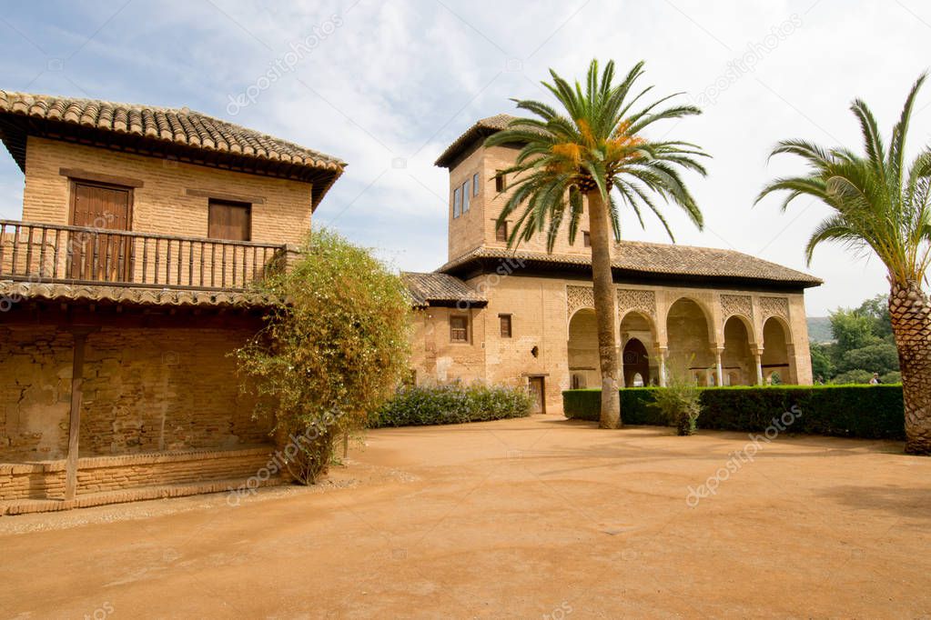 Alhambra in Granada. Andalusia. Spain.