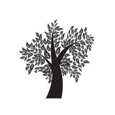 vektör ağaç çizimi