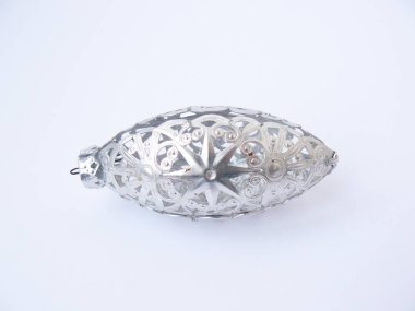 Noel ağacı oyuncak, cam oyuncak, cam, dekoratif cam, yeni yıl, Noel, Noel ağacı, Noel top, vintage, Sovyet vintage, sap kafası stok görüntü, Nostalgishop