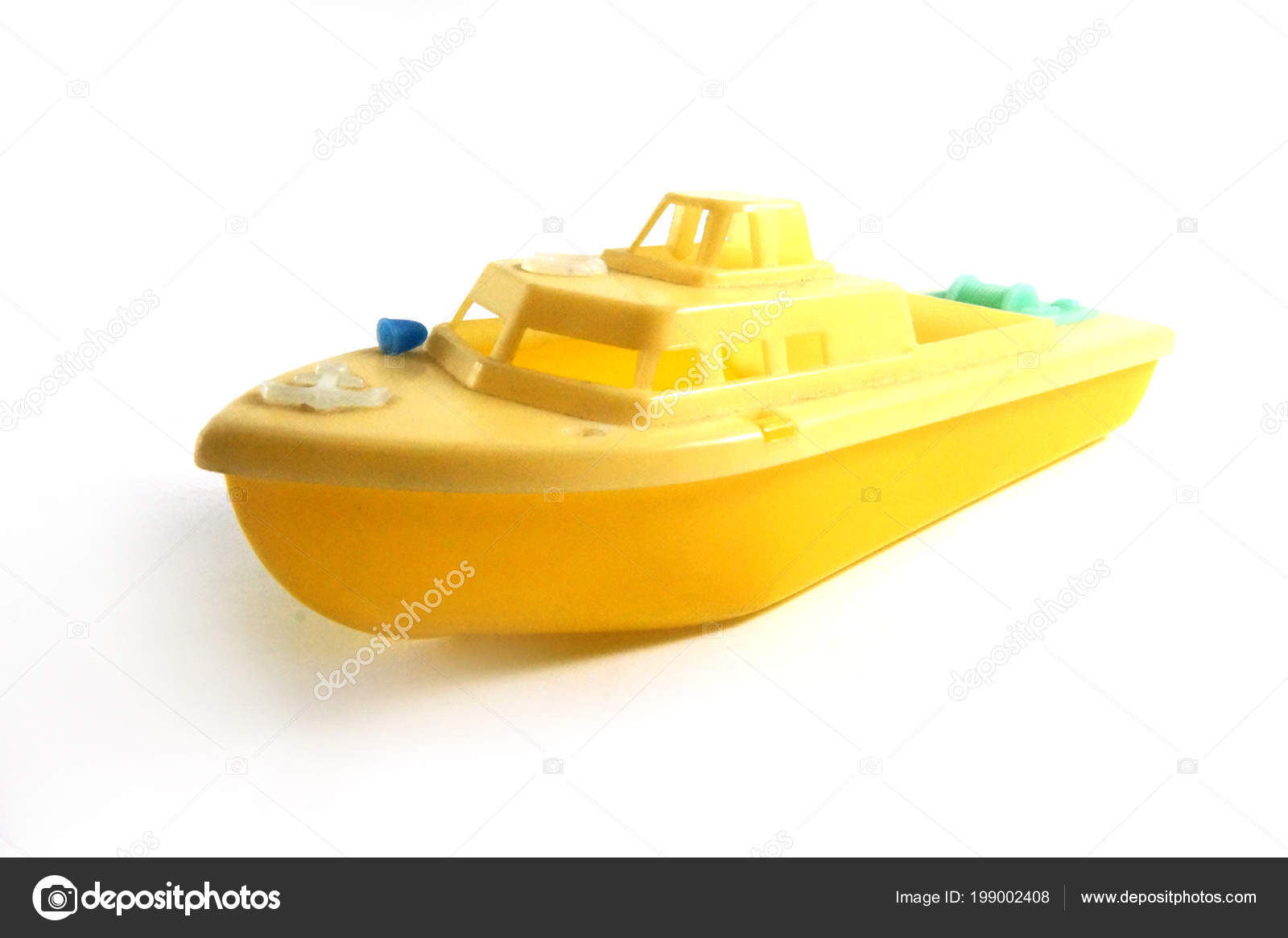 Yellow Boat Child Boat Plastic Boat 