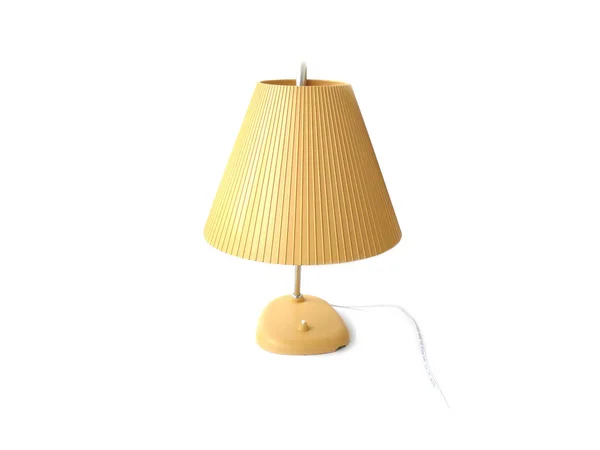 Lampa Stolní Lampa Noční Lampa Vintage Lampa Béžová Lampu Starou — Stock fotografie