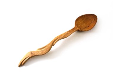 Vintage tahta kaşık, Rus antik, el, el, parmak, Sovyet vintage, eski kaşık, çorba kaşığı, kaşık salatası, dekoratif kaşık, ulusal tarzı, sap kafası kaşık görüntü, Nostalgishop, Nostalgishop görüntü stok