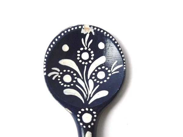 Vintage siyah tahta kaşık, Rus antik, Sovyet vintage, büyük kaşık, eski kaşık, çorba kaşığı, kaşık salatası, dekoratif kaşık, Ulusal tarzı, Ukrayna stili, SSCB vintage, antika, sap kafası stok görüntü, Nostalgishop, Nostalgishop görüntü