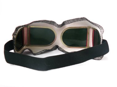 Maske motosikletçi, gözlük için motosikletçi, cam, kırmızı, kahverengi, koyu kırmızı beyaz, yakın çekim, beyaz arka plan, Sovyet vintage, SSCB maskesi, maske Kaynakçı, bisikletçi aksesuar, maske görüntü, bisikletçi için eski maskesi, sap kafası stok görüntü, Nostalgishop