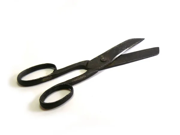 Scissors Metal Scissors Large Scissors Vintage Scissors Old Scissors Soviet — Stock Photo, Image