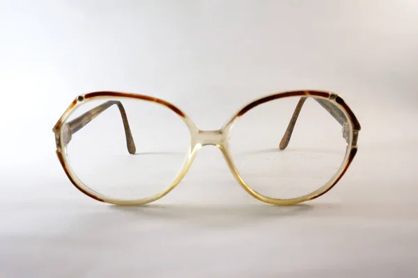 Okulary Oprawek Okularów Plastikowej Ramki Radziecki Oprawek Vintage Oprawek Okularów — Zdjęcie stockowe