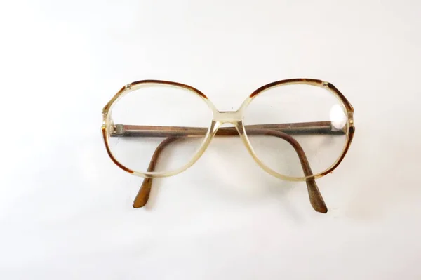 Glasses Eyeglass Frames Plastic Frame Soviet Eyeglass Frames Vintage Eyeglass — Stock Photo, Image